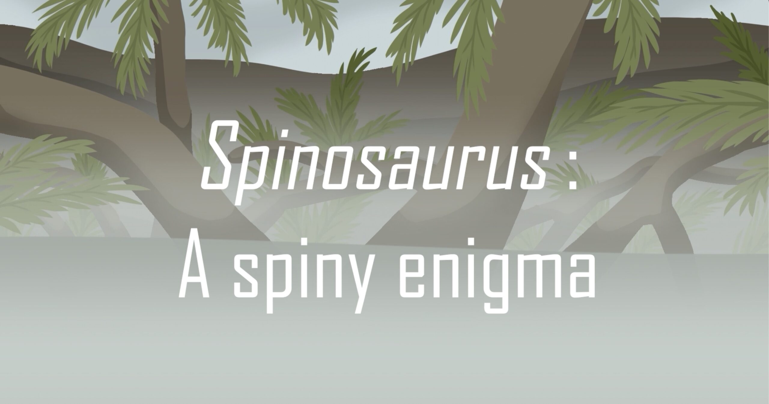 Court métrage “Spinosaurus, a spiny enigma” - LGLTPE